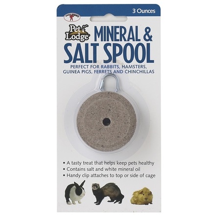MILLER MFG Pet Lodge Mineral & Salt Spool with Hanger 2336